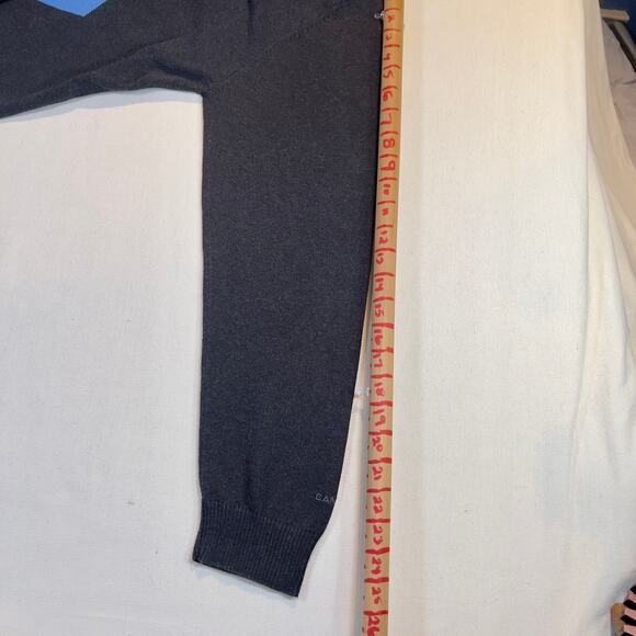 Gant Vintage Made in Hong Kong 100% Cotton Blue Argyle V-Neck Sweater Men's XXL - Picture 7 of 10